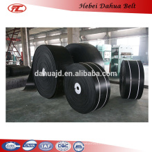 DHT-162 EP fabric rubber flat belt/conveyor belt price china manufactur